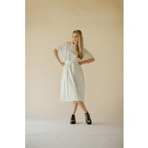 이바나헬싱키 시즌할인 여성 여름 원피스 라켈카프탄드레스 _ WHTIE