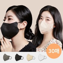 프로텍트보이 호프리미엄 국내산 KF80 황사 미세먼지 대형 새부리형 컬러 숨쉬기 편한 가벼운 마스크 블랙 화이트 그레이 베이지 30매 (1팩 5매입), [프리미엄] KF80 그레이 15매+베이지 15매