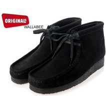 유익한 쿠폰 발행중[내일락 대응][클라크스 왈라비 부츠]CLARKS WALLABEE BOOT BLACK SUEDE