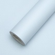[광폭합지] 장폭 도배지 친환경 셀프 그레이 롤벽지, KS93416-4 라이트블루
