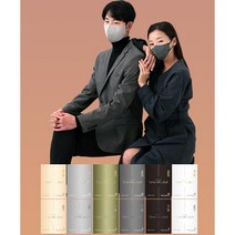 KF94 크린조이 와이드핏 새부리형 황사방역 마스크 성인용(중형) M 40매(5매입 8팩) 베이지 연그레이 카키 진그레이 블랙 화이트 편안한, 중형 40매(8팩)