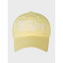 [비치스앤크림] HEALTH AND WELLNESS CAP-YELLOW