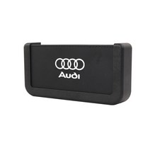 아우디 Q7/A8/A4/A6L 자동차 저장 상자 휴대 전화 저장 가방 저장 상자 저장 선반, 블랙
