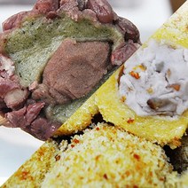 블루탐 제주도 오메기떡 팥떡 귤떡 혼합 개별포장 60g 24개 맛집 영양간식 선물용 떡