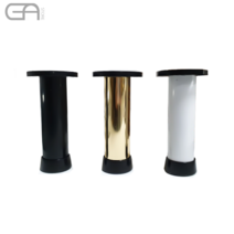 가온 가구다리 총 가구부속 인테리어 DIY 철제다리 플라스틱다리, 08_1. 골드 원기둥다리