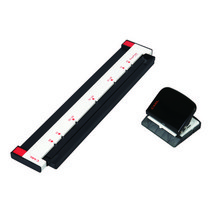 CARL 멀티홀 펀치(펀칭방식)세트 GP-2630, 레드