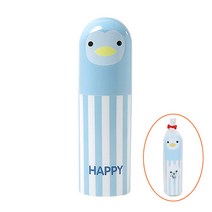 팅팅팅 애플팬시 어린이집 생일선물 펭귄 칫솔 케이스 (파랑색) 선물포장 + 스티커 1개