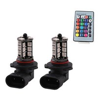 포그램프 안개등 자동차 차량 2 개대 조명 9005 9006 h10 rgb led fo ers 안개 운전 전구 반전 테일 라이트 액세서리 자동 교체 부품