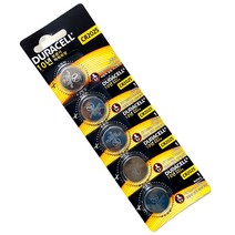 듀라셀 수은건전지 CR2025, 5개, 1개