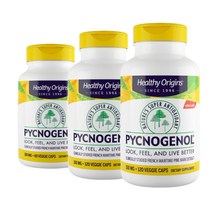 헬시오리진 피크노제놀 100mg 150mg 60정 120정 베지캡슐 소나무껍질 추출물, 100mg 60정
