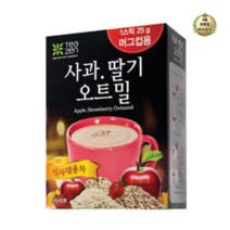 라이브잇 티젠_사과딸기오트밀차_, 30개입, 10개, 25g