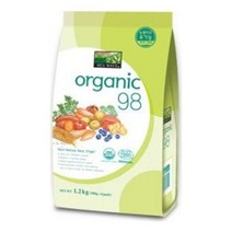 애견사료 뉴웨이브 오가닉 1.2kg 98% 강아지 분리불안 용품 애완 츄 치킨 댕댕이, 본상품선택