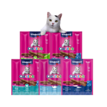 견생혼 비타크래프트 캣스틱 연어 치킨&캣그라스 대구&코어피쉬, 연어 (18g(6g x 3P)