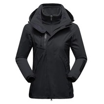 여성용 방수 스노우 플리스 재킷 바지 여성 스노보드 세트 겨울 스포츠 따뜻한 통기성 스키 복장 스키장비 보드장비, 10.1pc(only jacket)02 - Asian