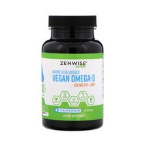 젠와이즈 해조류 오메가3 450mg 120소프트젤 EPA DHA Algae oil