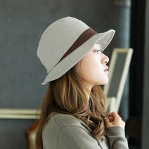 이스트무브 여성 벙거지 등산 모자 프론레더라인 버킷햇