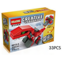 (다아몽) 크리에이티브 다이노 티라노사우르스 6015-5 (레고호환 호환블록)