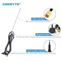 uhd안테나 지상파 tvF남성 3 종류의 어댑터 CDEBYTE TXFM-XPL-300F 무선 주파수 밴드 마그네틱베이스 iot에, 한개옵션0