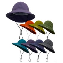 기타 아리체 B020F 방수 벙거지 버킷햇 챙모자 골프 모자, 아리체 B020F 벙거지/오렌지