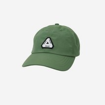[정품] 팔라스 트라이퍼그 패치 쉘 6-패널 캡 올리브 - 21FW Palace Tri-Ferg Patch Shell 6-Panel Olive