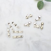 짱패브릭 (5쌍)2단 걸고리 마이깡2color, 블랙실버