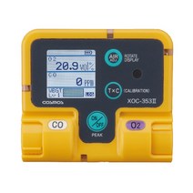 뉴코스모스 산소 일산화탄소 농도 가스 측정기 휴대용 개인용 감지기 경보기 WBGT XOC353II