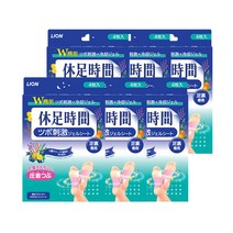 휴족시간 지압 자극시트, 4개입, 6개