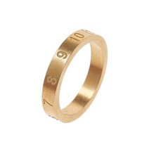 [메종마틴마르지엘라] [명품] 넘버 로고 슬림 반지 SM1UQ0048 S12967 950