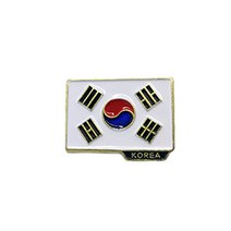 태극기 뱃지 한국관광기념뱃지 아이러브코리아뱃지 (2종/택1)
