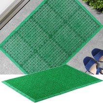 공사현장 근처식당 먼지털이매트 모래 흙제거 발판