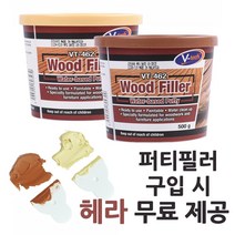 목재용 퍼티 나무 구멍 메우기 메꾸미 우드필러 가구 문 마루 보수 빠다 500g, 내추럴, 1개