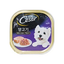 시저 반려견 주식캔, 양, 100g, 7개