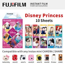 후지 필름 FUJIFILM 카메라 오리지널 후지필름 인스탁스 미니 필름 10-100 매 후지 인스턴트 카메라 용 인, 26 Princess 10 Sheets