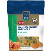 뉴질랜드직구 Manuka Health 마누카꿀 Honey Propolis 비타민C High Quality Lozenges 8.82oz 1팩, 수량, 상세참조