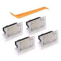 독일 직구 BougeRV LED 라이트 울트라 브라이트 LED 실내 조명 램프 설치 키트(틸트 도구 포함 Tesla Model 3 2017-2022/Model S/Model X/Model Y(4 팩))-17596
