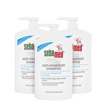 세바메드 안티댄드러프 샴푸 1000ml 헤어샴푸 두피 대용량 향좋은 샴푸, 3개