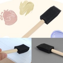 스폰지 붓 2.5CM 스펀지브러시 그리기장난감