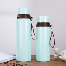 Tormays 스포츠 진공 스텐 스트랩 텀블러, 1L, 블루