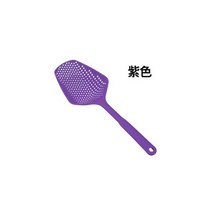 티백 주머니 티 스트레이너 미세 거름망 차망 깔때기 누수 얼음 삽 대형 주걱 소쿠리 배수 필터 주방 도구 가제트 2020, 보라색