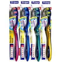 트리사 칫솔 부드러운모 soft 4개. 수입칫솔, 1개, 4개