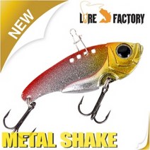 [루어팩토리] 메탈쉐이크 배스쏘가리농어 하드베이트루어(메탈바이브) 루어, 3번