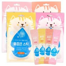 캣츠모리 지리산 암반수를 담은 물좋은 스틱 4종 20p, 단품