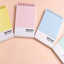 단디 유선 상철 수첩 휴대용수첩, 제품선택, 4. 옐로우 (769423), 4. 옐로우 (769423)