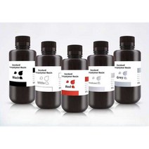 워터 워셔블 3D 프린터 레진 광경화성 수지 고품질, 경질 감광성 수지(엑스트라 블랙) 500g