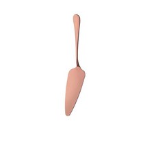 다채로운 스테인레스 스틸 톱니 모양의 가장자리 케이크 서버 블레이드 커터 파이 피자 삽 케이크 주걱 킹 도구 1 조각, 로즈 골드