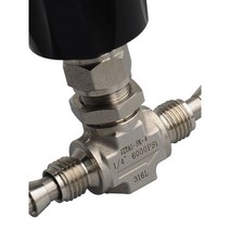 스텐 유량 제어 정유량 조절 밸브 유량 조절기 316L, 10mm 316L + 1개