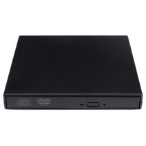 cd리더기 cd롬 노트북cd리더기 노트북cd롬 외장cd 외장oddPC CD 라이터 USB 전원 실내 실외 DVD 드라이버, 02 Black