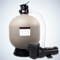 니드서플라이 36인치 펜션 조립식 수영장 샌드필터 여과기 여제(여과사+활성탄)포함