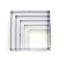 PGM1*^몰사각 무스링 높은 무스틀 6cm 미니 케익 베이킹몰드 베이 떡만들기 떡틀 무스^*1췤pgm, a^^*옵션없슴