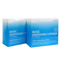 ibbo-ibbo 베이직 대용량 일회용해면 L 250매입 2개